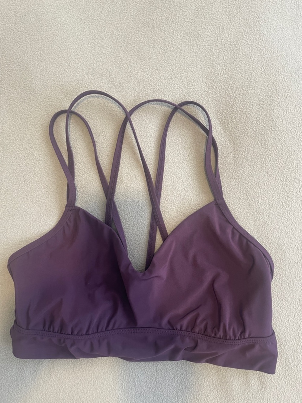 all in motion Plum Strappy Sports Bralette
